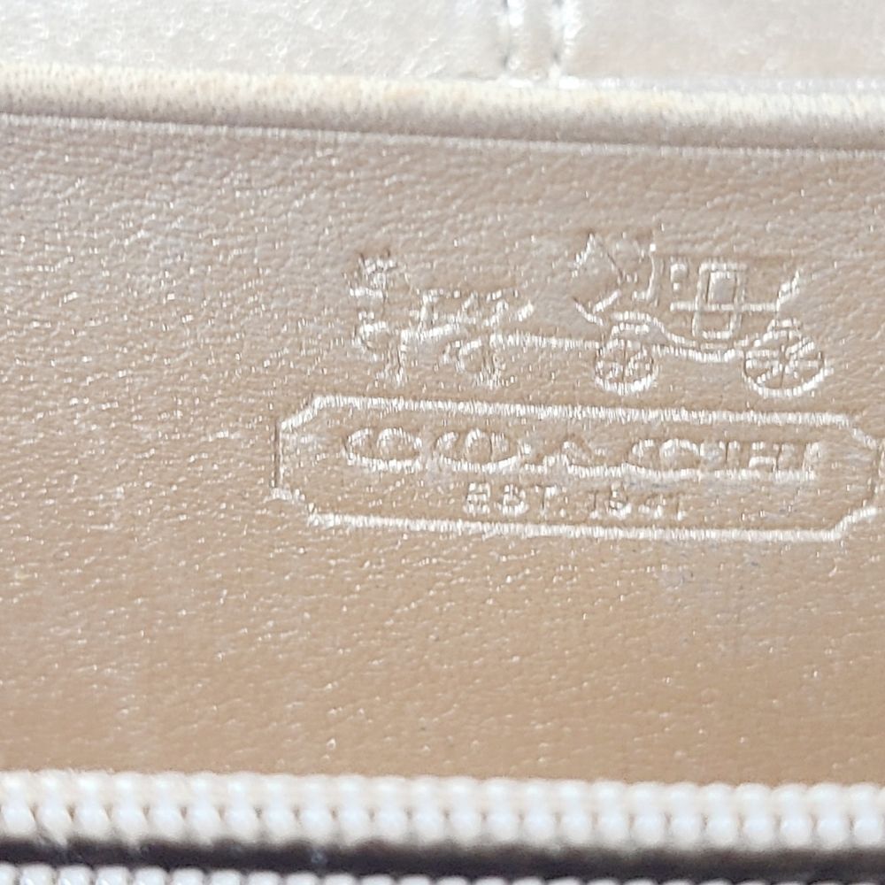 Coach Leather Zippy Wallet - Picture 5 of 6